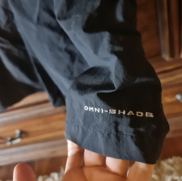 Columbia Lightweight Hybrid Swim Athletic Fishing PFG Omni-Shade Black  XXL - Picture 2 of 6